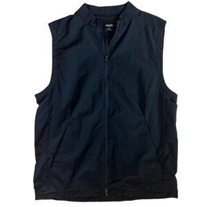 Old Navy Active 2 Way Zipper Black Vest